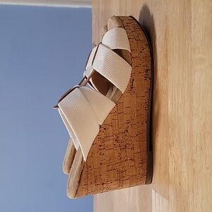 XOXO Platform Cork Wedges